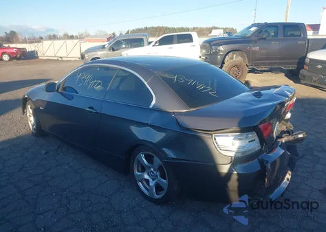 2007 BMW 328I from USA, damaged, VIN WBAWL13577PX16794